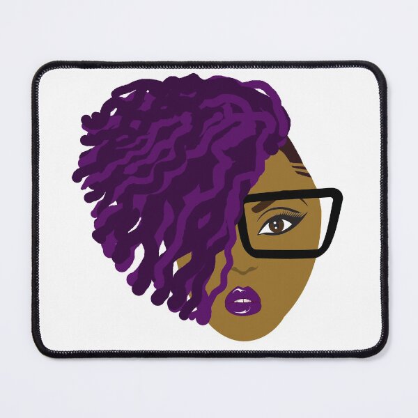 Item preview, Purple Natural Hair Twists / Dreadlocks or Locs Sisterlocks designed and sold by blackartmatters.