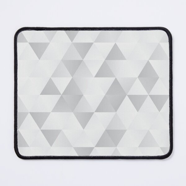 Item preview, White Triangles Abstract Pattern designed and sold by hobrath.