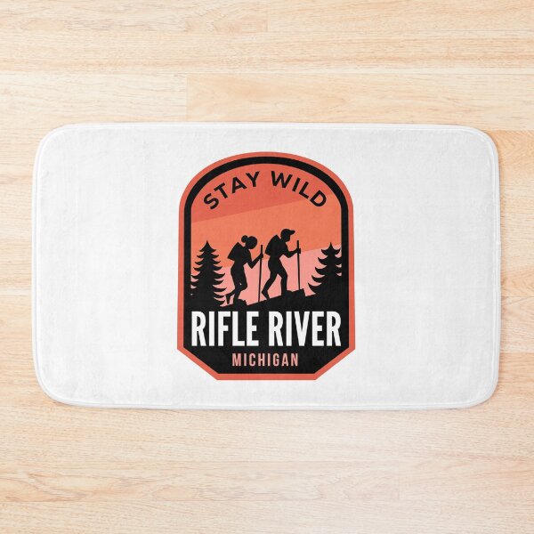 Aperçu de l'œuvre Rifle River Michigan Hiking in Nature créée et vendue par HalpinDesign.