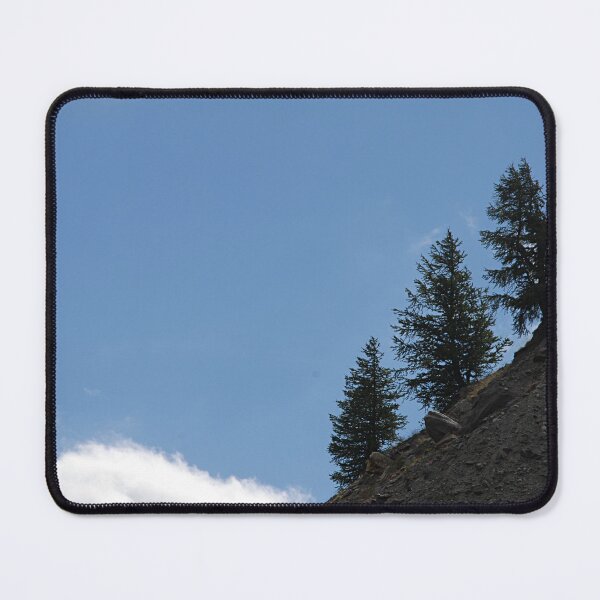 Item preview, Fir Trees on Mountain Slope Alpine Alps White Cloud  designed and sold by Anna Lemos.