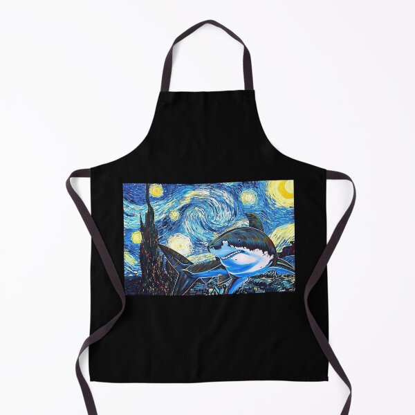 Item preview, Shark Starry Night Van Gogh - Shark Van Gogh - Starry Night Shark - Van Gogh Shark designed and sold by hippololocc.