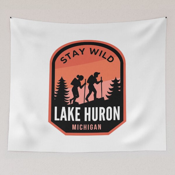 Item preview, Lake Huron Michigan Hiking in Nature designed and sold by HalpinDesign.