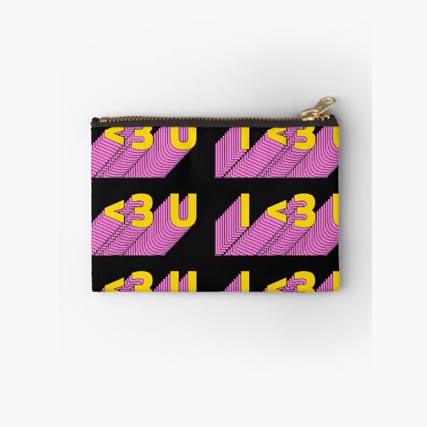 Item preview, I <3 U layered typography | I love you designed and sold by BeeMeCreative.