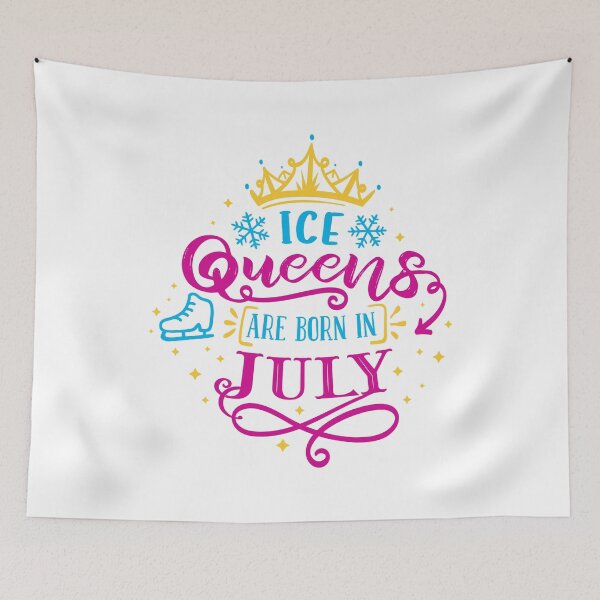 Item preview, Ice Queens Are Born In July (color version) designed and sold by TripleTriple.