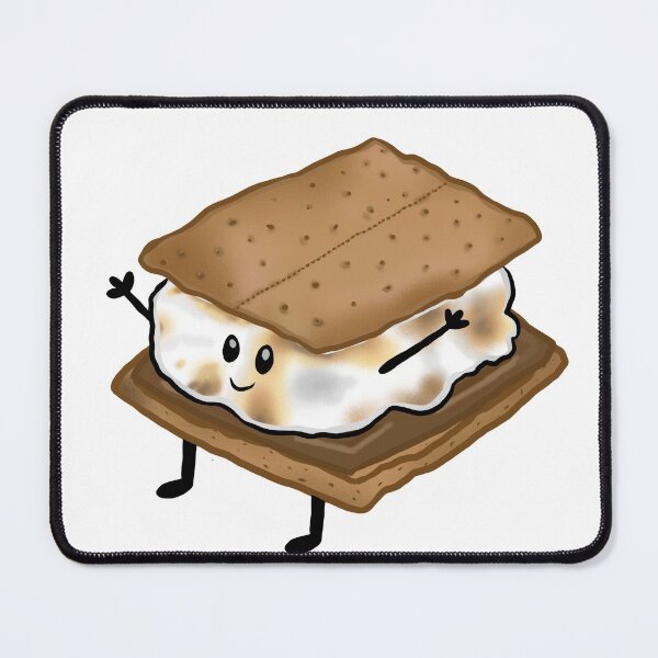 Item preview, S'mores Cartoon Character designed and sold by RoserinArt.