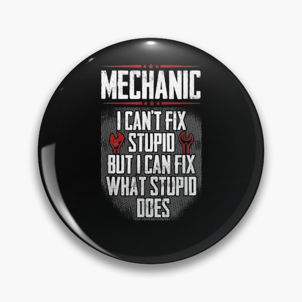 Item preview, Diesel Aircraft Car Mechanic I Can't Fix Stupid designed and sold by beata155.