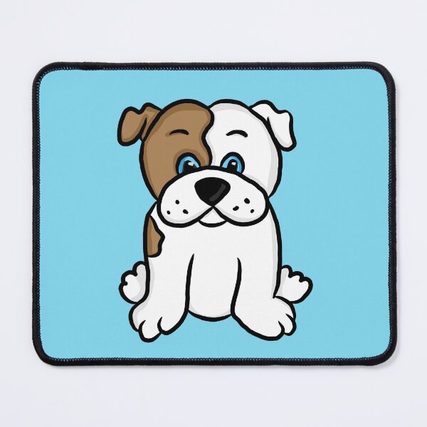 Item preview, Cartoon Bulldog designed and sold by RoserinArt.