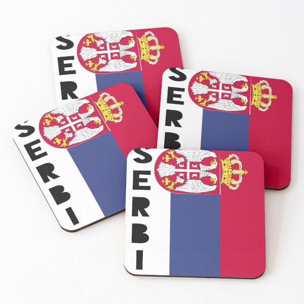 Item preview, Bandera serbia designed and sold by Marakstore.