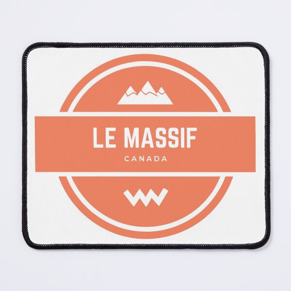 Item preview, Le Massif Resort in Quebec, Canada, North America - Mountain Hiking Snowboard Ski Resort Vintage Logo designed and sold by Vintage-TM.