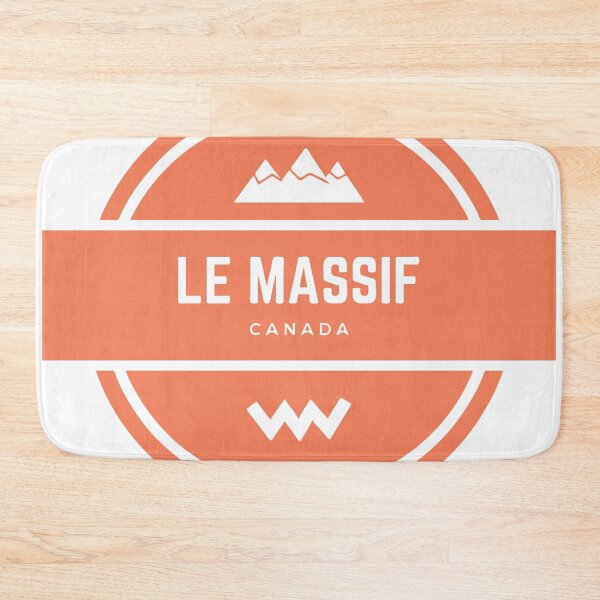 Item preview, Le Massif Resort in Quebec, Canada, North America - Mountain Hiking Snowboard Ski Resort Vintage Logo designed and sold by Vintage-TM.