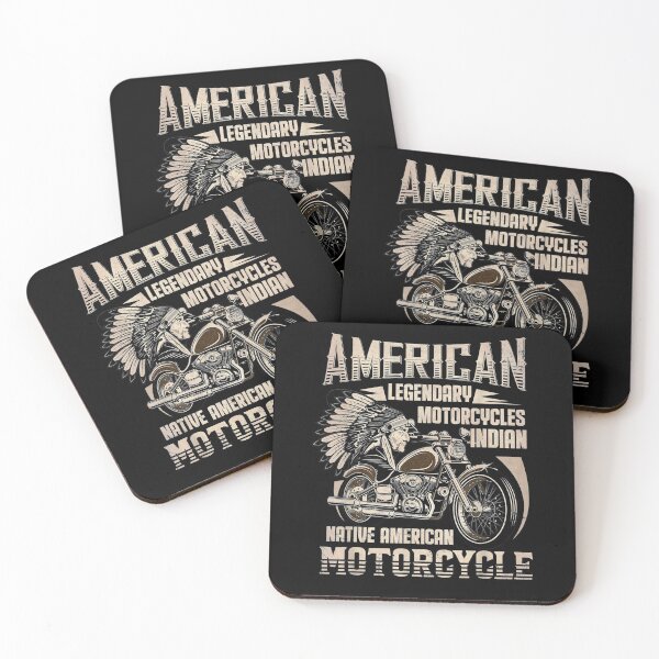 Item preview, Indian Native American Motorcycle Bikers Gift designed and sold by beata155.