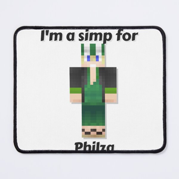 Item preview, I'm a simp for Philza (White Base) designed and sold by thecorvidking.