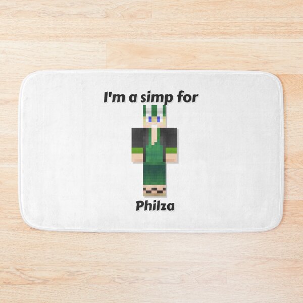 Item preview, I'm a simp for Philza (White Base) designed and sold by thecorvidking.