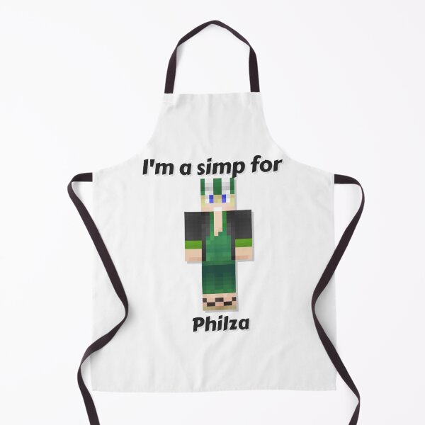 Item preview, I'm a simp for Philza (White Base) designed and sold by thecorvidking.