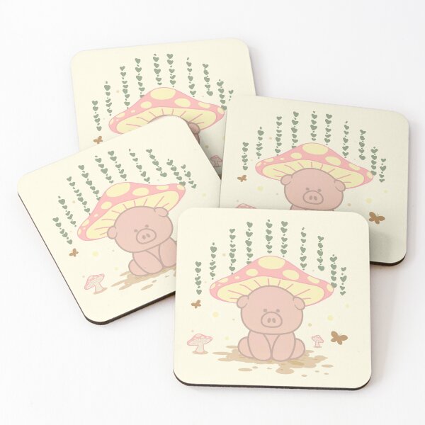 Item preview, A Cute Kawaii Pig Cottage core Aesthetic designed and sold by AxelGreen72.