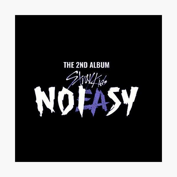 Stray kids NOEASY Comeback logo Sticker for Sale by K-skztee