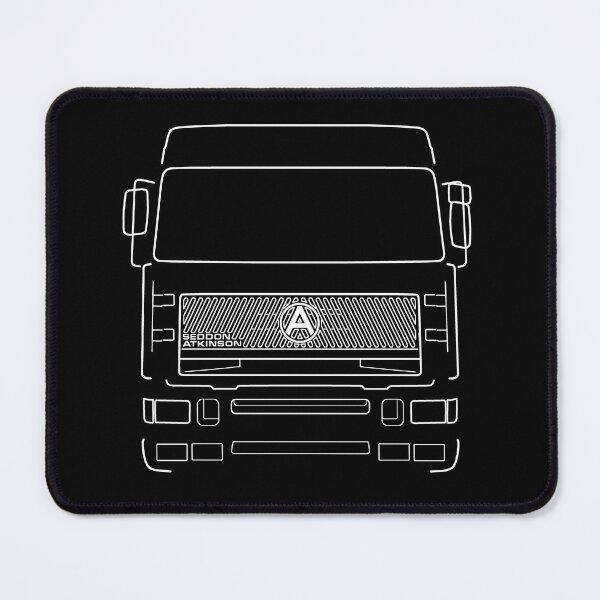 Item preview, Seddon Atkinson Strato classic lorry white outline graphic designed and sold by soitwouldseem.