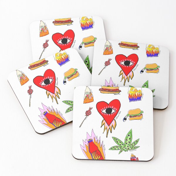 Artikelvorschau, Junk-Food-Illustration entworfen und verkauft von Aitanaperez-art.