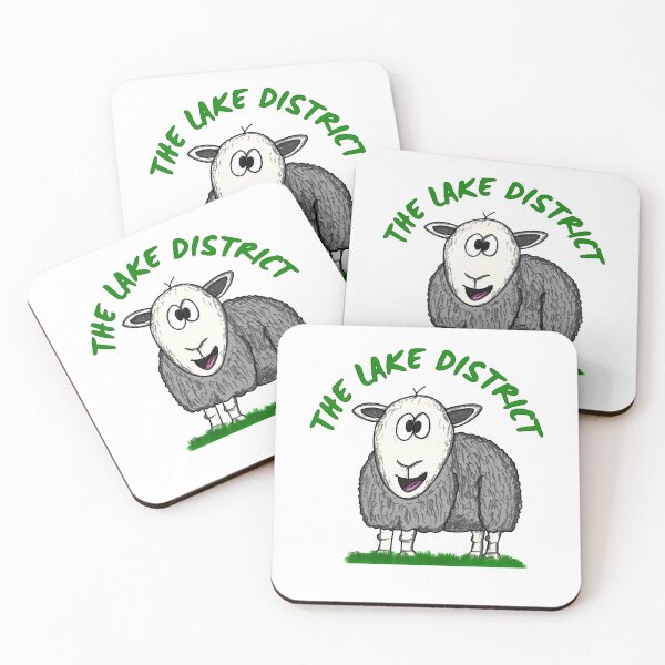 Item preview, The Lake District Funny Herdwick Sheep Cumbria designed and sold by doodlerob.