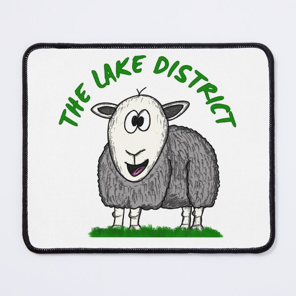 Artikelvorschau, Das lustige Herdwick-Schaf im Lake District Cumbria entworfen und verkauft von doodlerob.