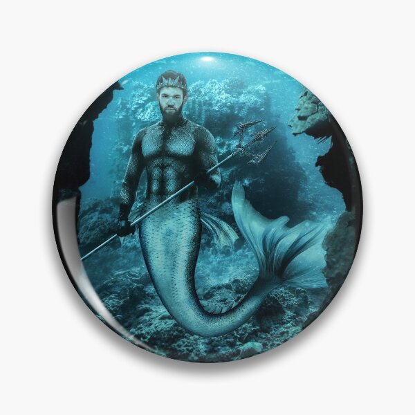 Item preview, Majestic Merman, Mythical Creature, Mermaid designed and sold by Your Favorite Shop.