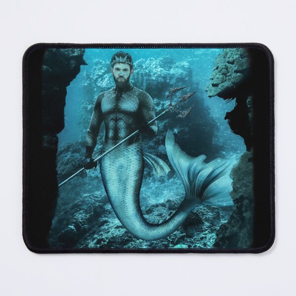 Item preview, Majestic Merman, Mythical Creature, Mermaid designed and sold by Your Favorite Shop.
