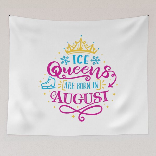 Item preview, Ice Queens Are Born In August (color version) designed and sold by TripleTriple.