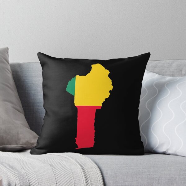 Item preview, Benin Flag Map designed and sold by limitlezz.