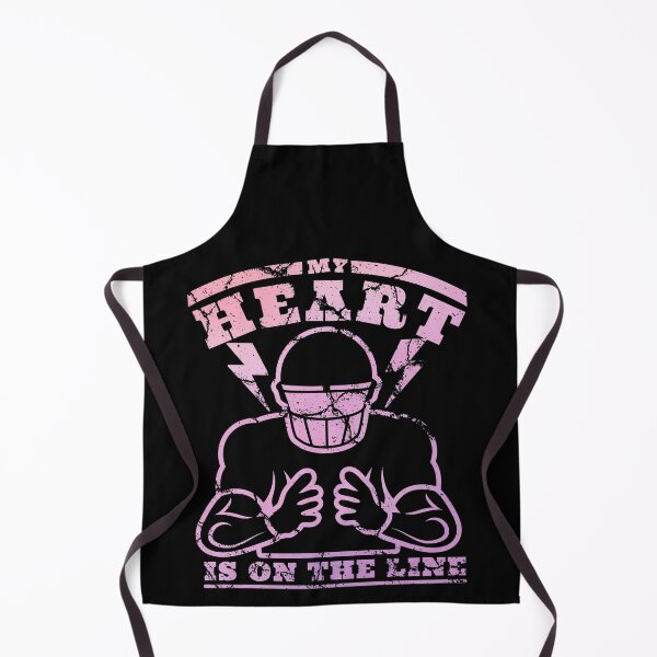 Item preview, My Heart Is On The Line Football Shirt, Football Lover Gift designed and sold by SoonSeen.