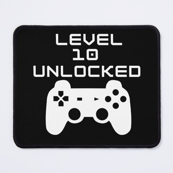 Item preview, Level 10 Unlocked 10th Birthday Video Gamer Gift designed and sold by Gamerss4Life.