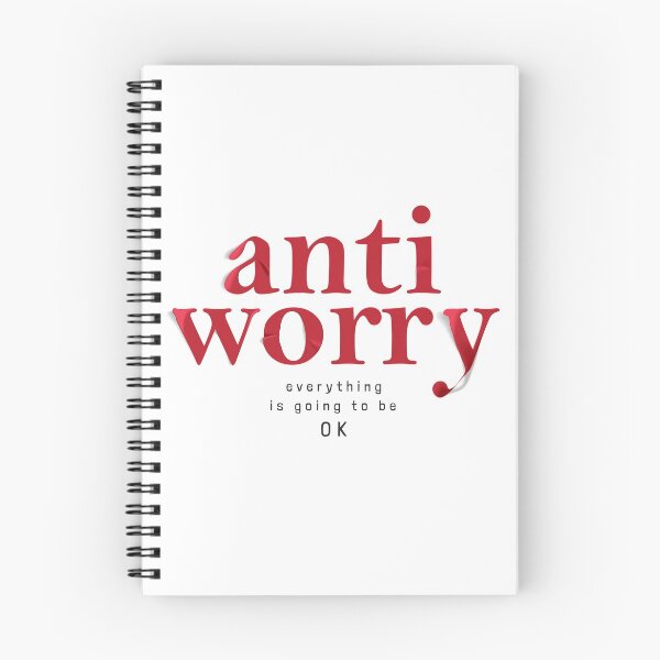 Item preview, Anti Worry typography  designed and sold by goodynestus.
