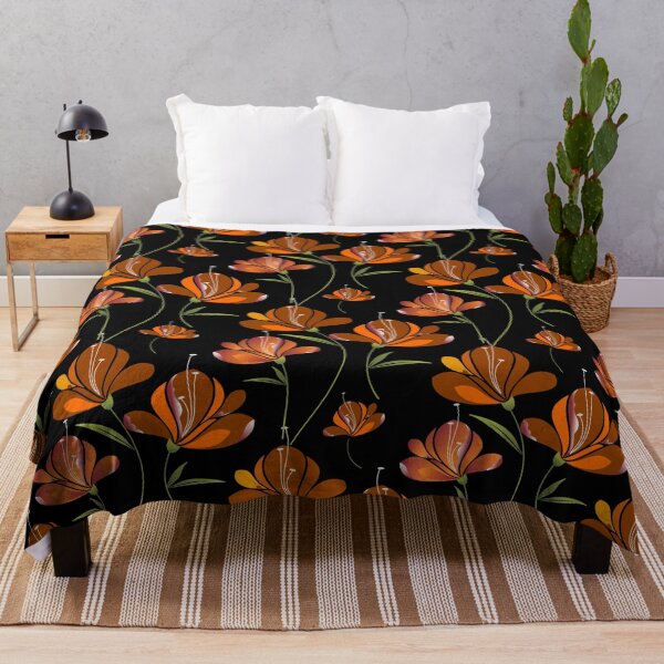 Item preview, burnt orange autumn pattern designed and sold by dionysusgk555.