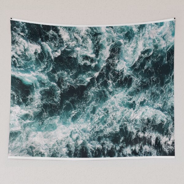 Item preview, Dark Ocean waves designed and sold by ProArtzilla.