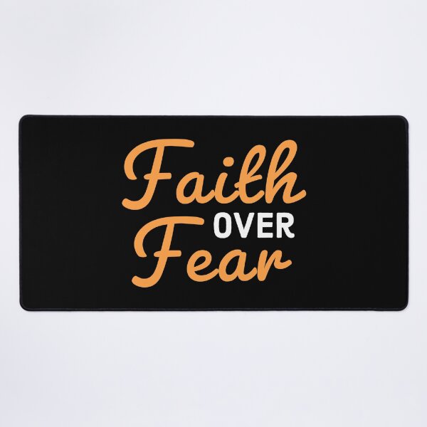 Item preview, Faith Over Fear - Leukemia Awareness - Orange Ribbon designed and sold by AnyKitty.