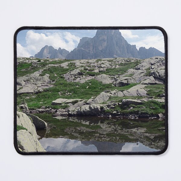 Item preview, Alpine Pond Alps Peaks Mountain designed and sold by Anna Lemos.