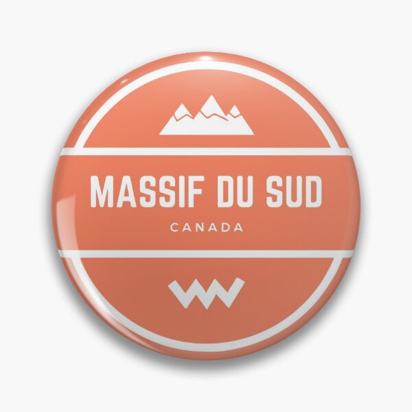 Item preview, Massif du Sud Resort in Quebec, Canada, North America - Mountain Hiking Snowboard Ski Resort Vintage Logo designed and sold by Vintage-TM.
