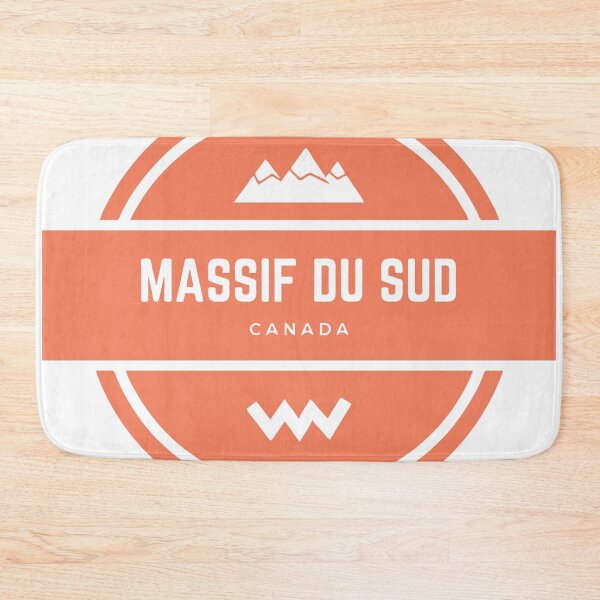 Item preview, Massif du Sud Resort in Quebec, Canada, North America - Mountain Hiking Snowboard Ski Resort Vintage Logo designed and sold by Vintage-TM.