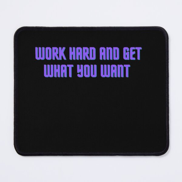 Item preview, Work Hard  designed and sold by Dyxxe.