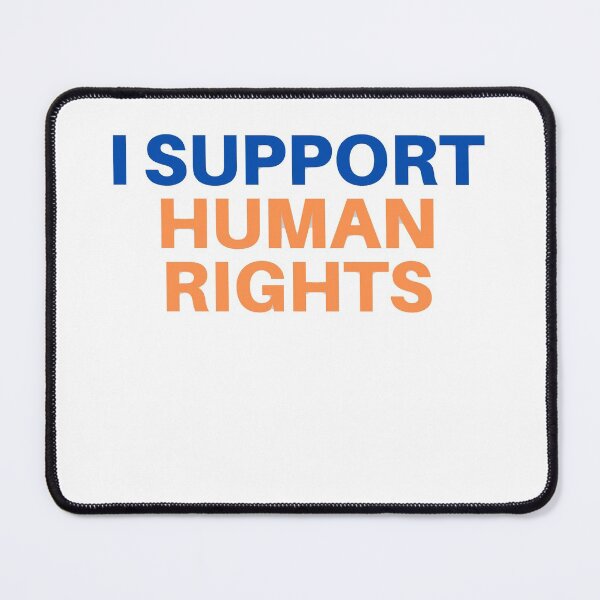 Item preview, I Support Human Rights designed and sold by Dyxxe.