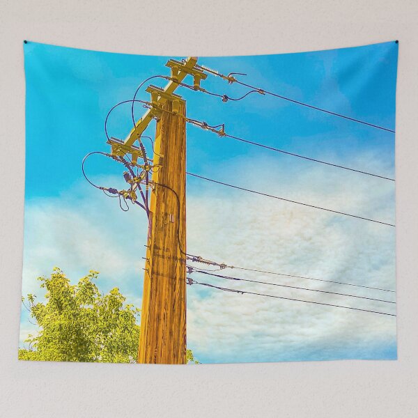 Item preview, Wooden Power Pole designed and sold by theblueofmyeye.