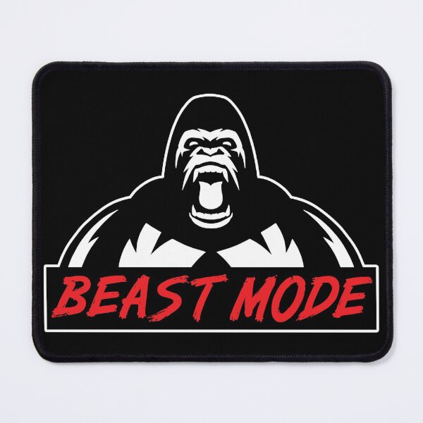 Item preview, Beast Mode Gym Gorilla designed and sold by maniacfitness.