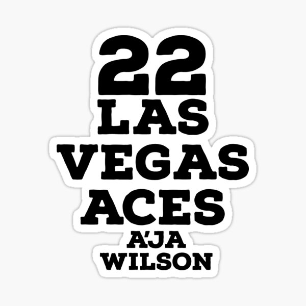 Las Vegas Aces WNBA Women's National Basketball Association Officially  Licensed Sticker Vinyl Decal Laptop Water Bottle Car Scrapbook (Type 1-1)