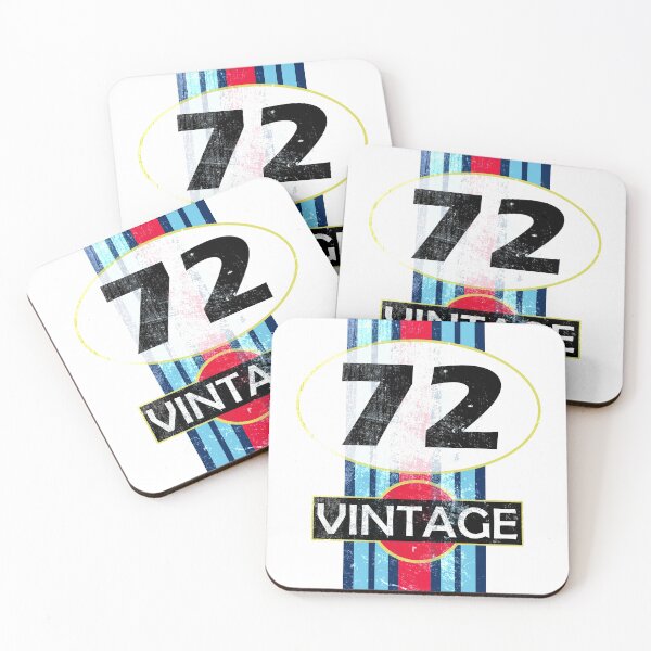 Item preview, 50th birthday Martini racing inspired distressed effect designed and sold by OfficeShedInd.