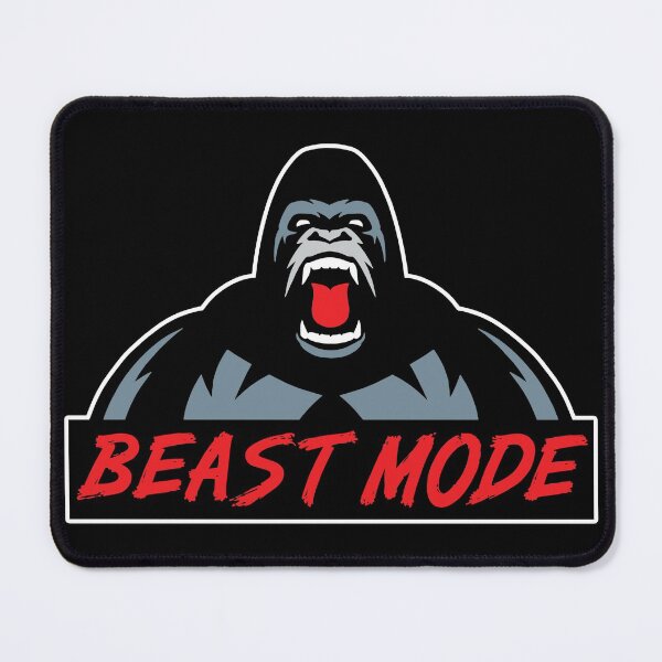 Item preview, Beast Mode Gym Fitness Gorilla designed and sold by maniacfitness.