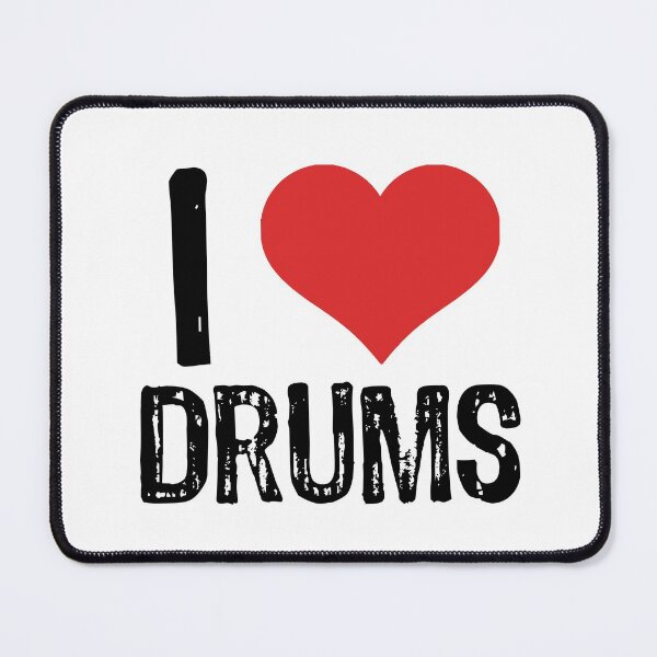 Item preview, I Love Drums designed and sold by The "I Love Everything" Shop.