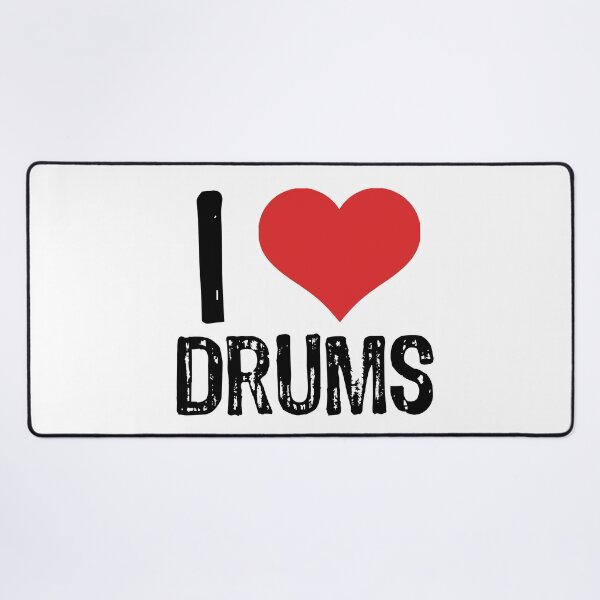 Item preview, I Love Drums designed and sold by The "I Love Everything" Shop.