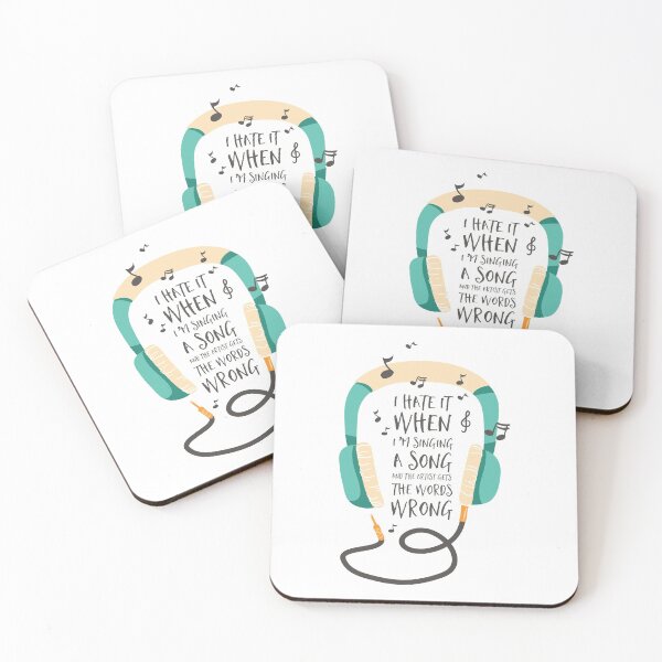 Item preview, I Hate It When I'm Singing a Song And The Artist Gets The Word Wrong designed and sold by Studio  Six.