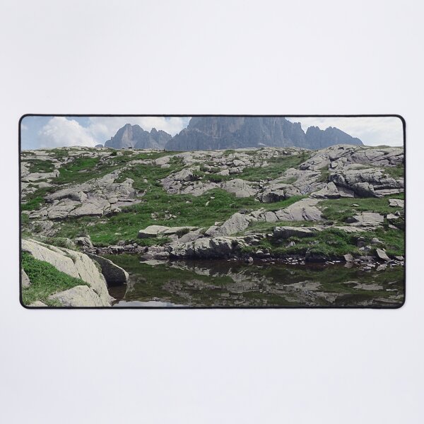 Item preview, Alpine Pond Alps Peaks Mountain designed and sold by Anna Lemos.