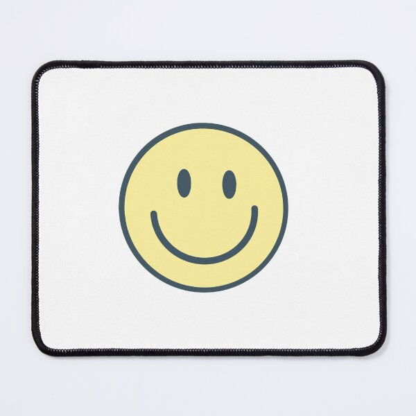 Item preview, Cute Smiley Face Yellow and Navy designed and sold by MadeByAyla.