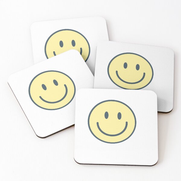 Item preview, Cute Smiley Face Yellow and Navy designed and sold by MadeByAyla.